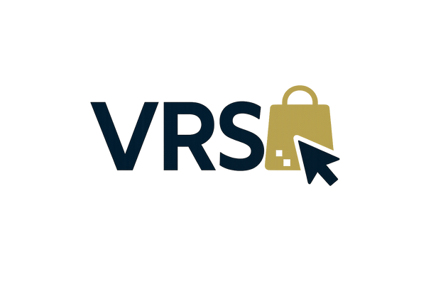 logo with VRS and represent an online store